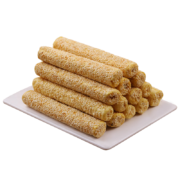 京东百亿补贴：老街口 芝麻杆250g*2袋 办公室小零食 芝麻杆250g*2