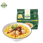 五谷道場非油炸方便面 小鸡炖蘑菇面5连包整袋装速98g*5包 +凑单