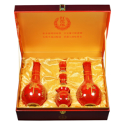郎酒 红花郎十 53度酱香型白酒 500mL 2瓶 礼盒装