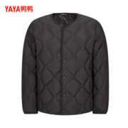 YAYA 鸭鸭羽绒服 鸭鸭中老年冬季新款轻薄短款羽绒服男保暖男士羽绒服