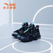 ANTA 安踏 篮球鞋儿童男旋转扣小童异形战靴专业运动鞋官方旗舰防滑球鞋