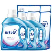 概率券、plus会员：蓝月亮薰衣草洁净洗衣液 2kg+1kg*2+袋装500g*4
