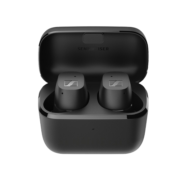 森海塞尔（Sennheiser）CX True Wireless真无线音乐耳机 蓝牙5.2 舒适佩戴 防水 入耳式 黑色