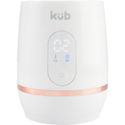 可优比（KUB）恒温摇奶器全自动暖奶宝宝奶瓶奶粉懒人搅奶神器免手搓电动调奶机 典雅白-三挡可调节