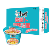 plus会员：康师傅酸萝卜老鸭汤方便面 85g*12桶+2件凑单品