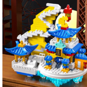 聚划算百亿补贴：斯纳恩 广寒宫积木3800pcs