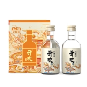 PLUS会员：开欢 浓香型白酒 42度 50ml*2瓶 礼盒装