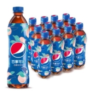 百事可乐 Pepsi 太汽系列 白桃乌龙味汽水 整箱500ml*12瓶*3件