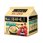 plus会员：白象 方便面 汤好喝方便面 浓汤豚骨汤面泡面五合一