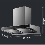 概率券、PLUS会员：Robam 老板 60X6S 油烟机 欧式变频双腔大吸力