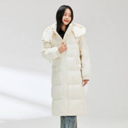 26日10点：雪中飞 23秋冬新款时尚大口袋加厚防风保暖女式长款外套