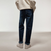 HLA 海澜之家 直筒牛仔裤 蓝灰牛过渡色（中）71 190/96A(3XL）