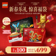 LEGO 乐高 积木玩具 2024年新年限量入门福袋