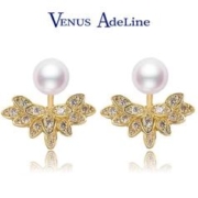 VENUS ADELINE 两戴雏菊珍珠耳环