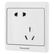 限移动端、京东百亿补贴：Panasonic 松下 雅悦系列 WMWA123-N 斜五孔插座 白色 十只装