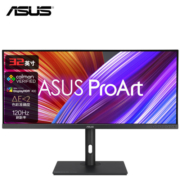 华硕34英寸120Hz IPS带鱼屏21:9专业电脑显示器98%DCI-P3 HDR400 Type-C PD90W充电 PA348CGV创艺 34 高刷版