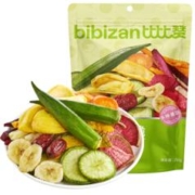 Plus会员、概率券：比比赞 BIBIZAN 综合果蔬脆 250g*5件