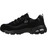 斯凯奇（Skechers）女鞋子 23冬季新款运动鞋舒适透气时尚潮流休闲鞋复古厚底熊猫鞋 全黑色/记忆鞋垫/店长主推款 6.5/36.5/235
