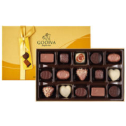 GODIVA 歌帝梵 比利时歌帝梵GODIVA金装15枚巧克力礼盒圣诞节
