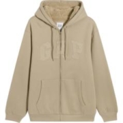 plus会员：Gap 情侣装仿羊羔绒宽松廓形运动卫衣 3色可选