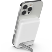 贝尔金(BELKIN)磁吸充电宝 兼容MagSafe无线充电宝 苹果专用 iPhone手机移动电源 2023VGP金奖 BPD004白