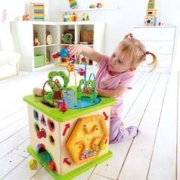 有券的上：Hape E1810 开心农场游戏盒（赠狮子收纳盒）