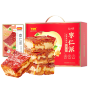 PLUS会员：好想你 枣仁派礼盒990g/盒 红枣零食过年送礼