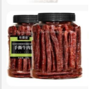 京东百亿补贴：农香森手撕牛肉干内蒙古特产真空熟食 香辣味500g（真牛肉）