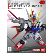 万代（BANDAI） SD 高达SDEX 拼装模型玩具 8cm SDEX02 空战强袭