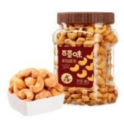 百草味 炭烧腰果500g