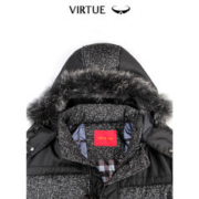 Virtue 富绅 男士中长款保暖棉服外套 四款可选