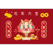 欣雨佳 龙年地垫入户门垫 40*60厘米