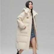 弹窗券：YAYA 鸭鸭 YE2B627621A 女士中长款连帽羽绒服