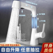 家韵洗手盆水龙头卫生间冷热水洗脸盆面盆洗漱台盆升降抽拉式龙头