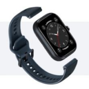 荣耀 Haylou Watch 智能手表 1.95吋AMOLED轻薄全面屏 户外运动卫星定位 全天健康监测 幻夜黑