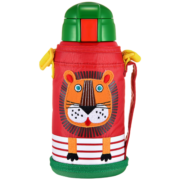 虎牌（TIGER）保温保冷杯儿童水杯大容量吸管杯 MML-C06C 630ml 小狮子EL 630ml