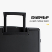 地平线8号（LEVEL8）行李箱拉杆箱24英寸托运箱 德国科思创PC箱体男女旅行箱 芥末绿