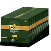 亚马逊销冠！Jacobs雅各布斯 铝制咖啡胶囊8号 20粒*10盒