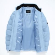 JEANSWEST 真维斯 男装75%绒子含量羽绒服 冬季新款 保暖立领羽绒外套JW 浅蓝色2511 M