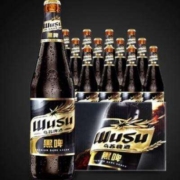 PLUS会员：wusu 乌苏啤酒 大乌苏黑啤 620ml*12瓶/箱
