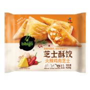 plus会员、需首购:必品阁（bibigo）芝士酥饺420g 约12只