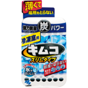 小林制药（KOBAYASHI）日本进口活性炭去异味盒除臭剂冰箱去味剂（冷冻室用超薄型）26g