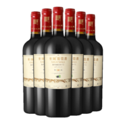 长城 特选12 橡木桶解百纳干红葡萄酒 750ml*6瓶 整箱装