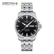雪铁纳（Certina）瑞表动能系列双历显示机械钢带男表C032.430.11.051.00新年礼物