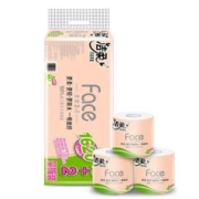 C&S 洁柔 卷纸 粉Face加厚4层135g卫生纸*12卷 母婴可用 冲厕易降解