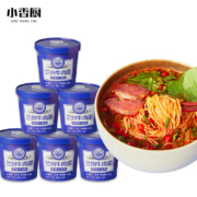 有券的上、plus会员：小香厨 清真非油炸速食兰州牛肉面 112克x6桶装