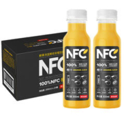 农夫山泉 100%NFC果汁橙汁苹果芒果香蕉汁冷压榨饮料整箱300ml24瓶