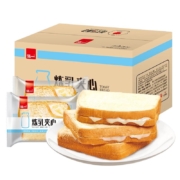 泓一 炼乳吐司面包 500g 约10袋