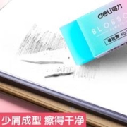 88VIP会员：deli 得力 果冻橡皮擦儿童无屑卡通可爱透明2b橡皮小学习用品