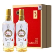 泸州老窖 52度浓香型白酒 自饮粮食酒水 高兴美酒 248ml*2瓶礼盒装